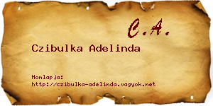 Czibulka Adelinda névjegykártya